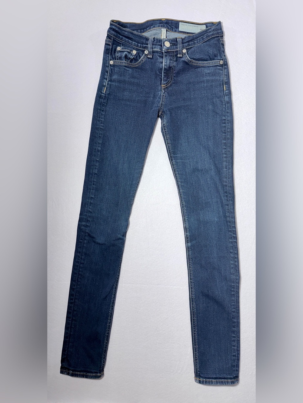 Rag and bone high rise skinny jeans